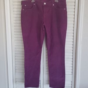 GAP Purple Corduroy Jeans